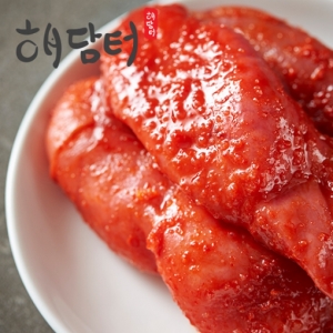 해담찬,무색소 양념 명란젓 파치250g/450g