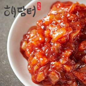 해담찬,비빔오징어젓 250g/450g